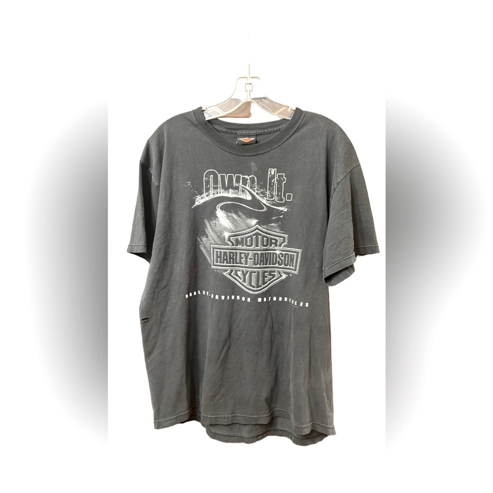 Harley Davidson Own It T-shirt black Sz L